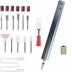 Electric nail file for gel polish