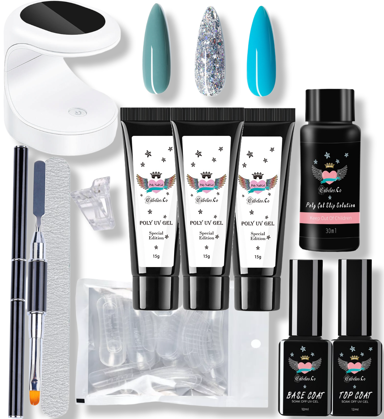 Poly uv gel kit
