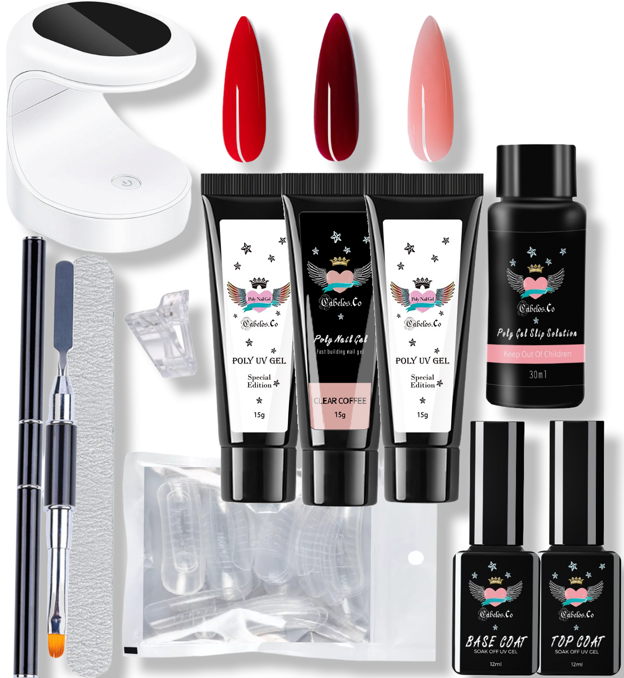 Polygel Nail Kit - Acrylic Gel - Image 2