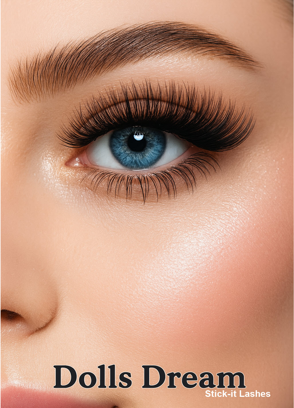 stick-it dramatiska fransar