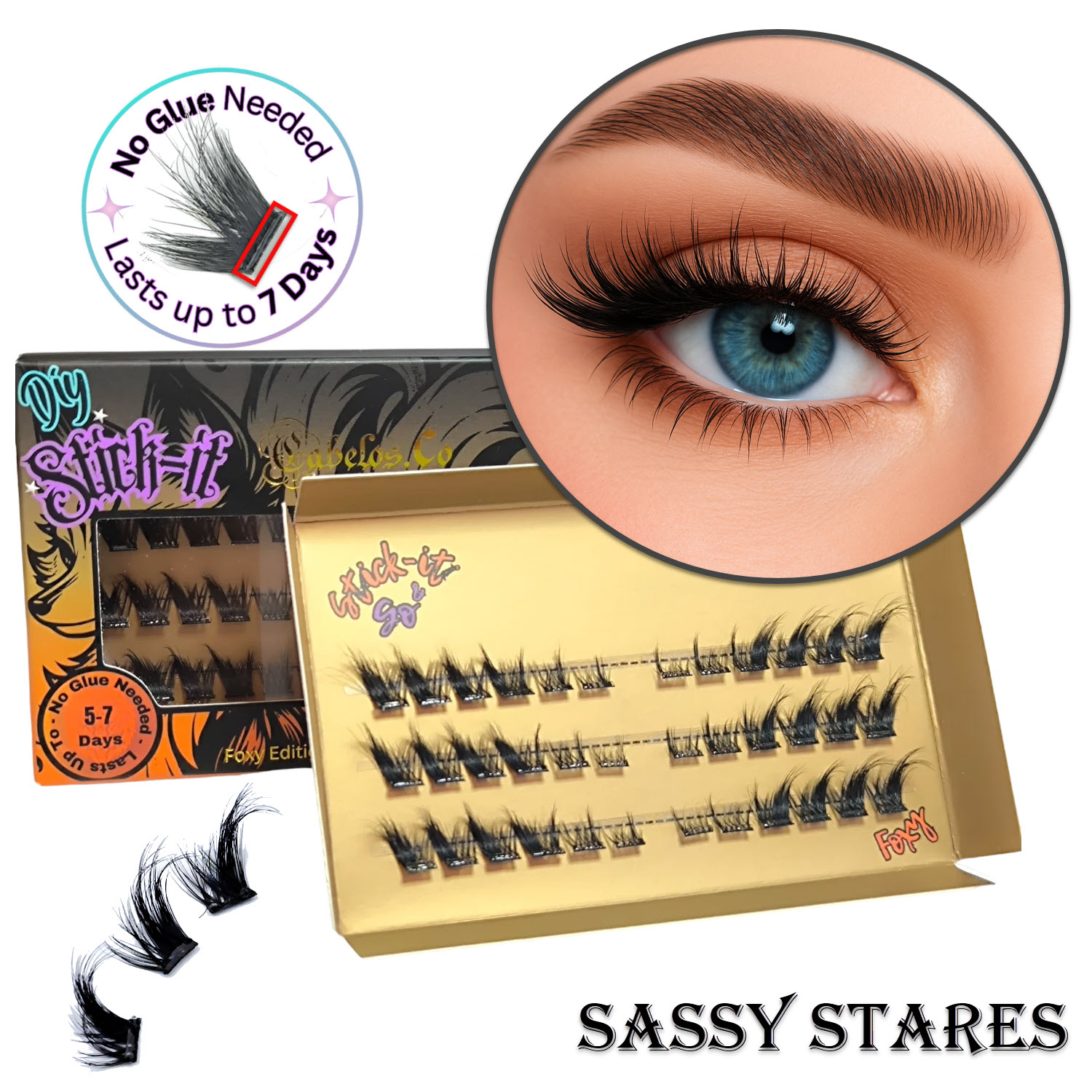 press on fransar håller upp till 7 dagar